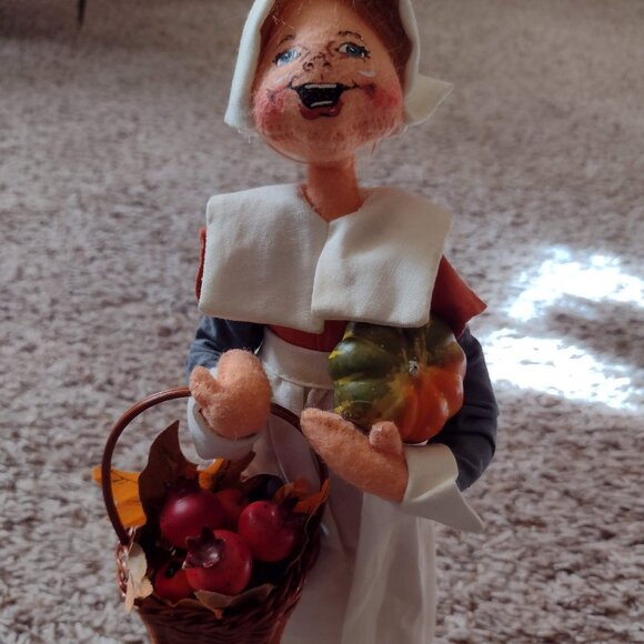 Annalee 11" pilgrim Thanksgiving collectible doll - Ships fast! - Picture 2 of 3